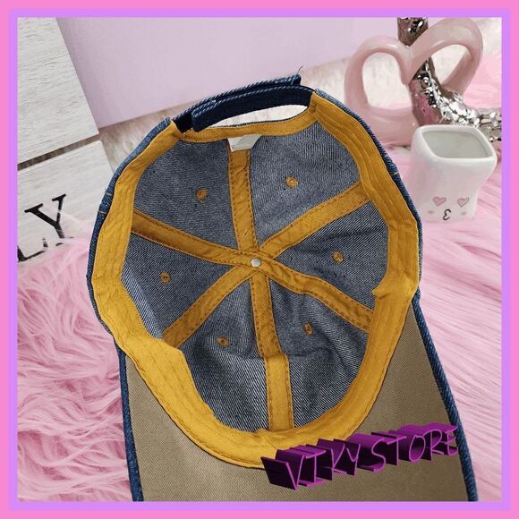 NWT {Madd Hatter} Denim Cap: Bling Bling Elegance for Trendy Heads! NWT - Picture 4 of 5